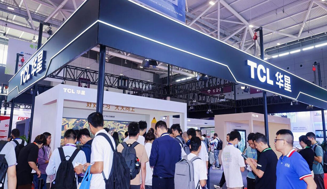 TCL5500jcjc线路检测亮相2024深圳国际全触与显示展，美好视界触手可及